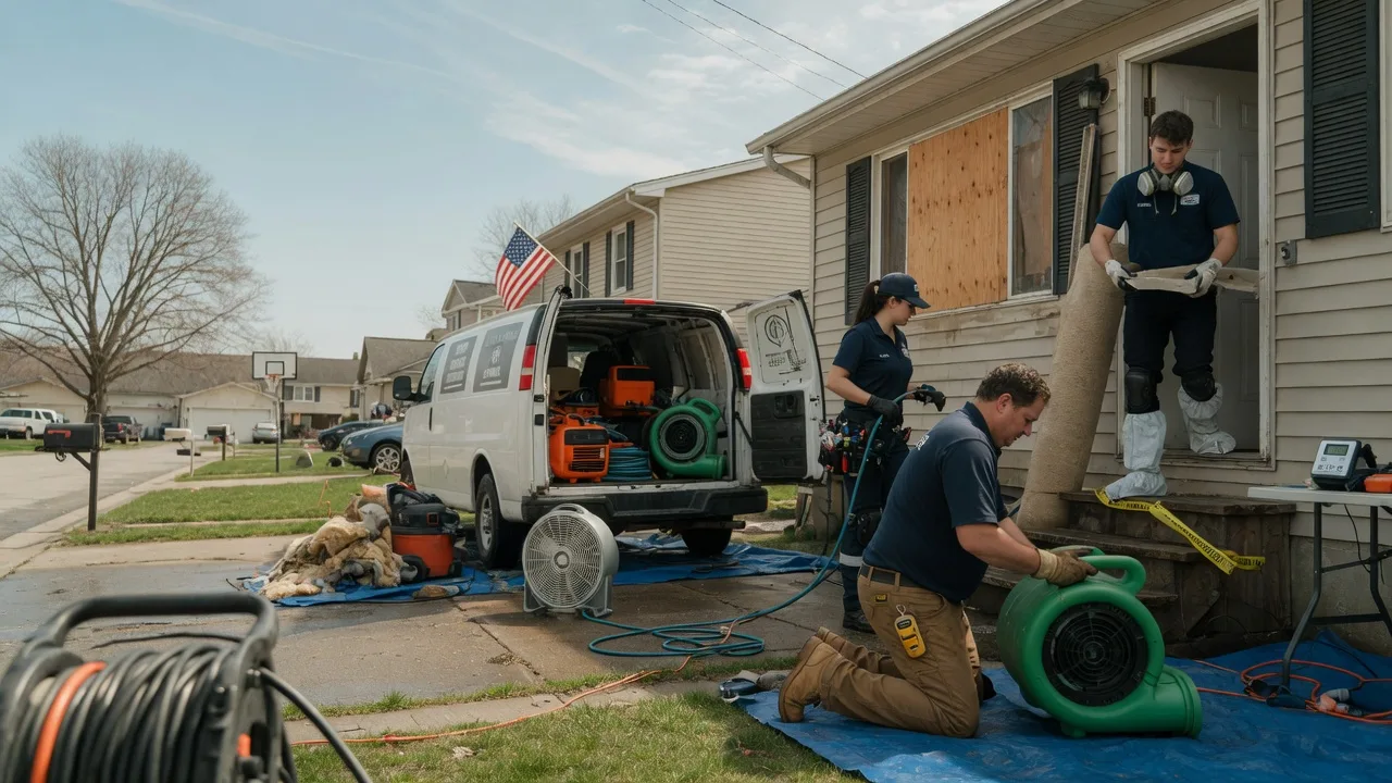 Water Damage Restoration in Gause, TX near me